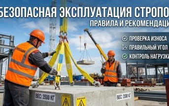 Безопасная эксплуатация стропов